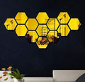 Hexagon Style Acrylic Mirror Trendy zone